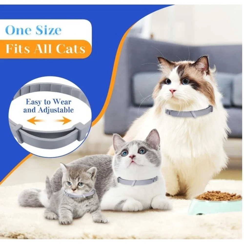 Cats & Kittens Pheromone Collar Calming Collar that Relieves Anxiety 3 Pack #199